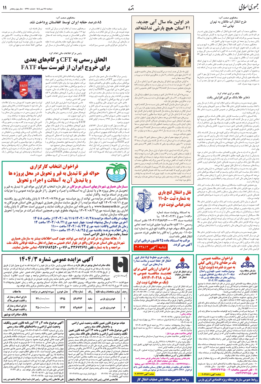 سخنگوي صنعت آب:85 درصد حقابه ايران توسط افغانستان پرداخت نشد