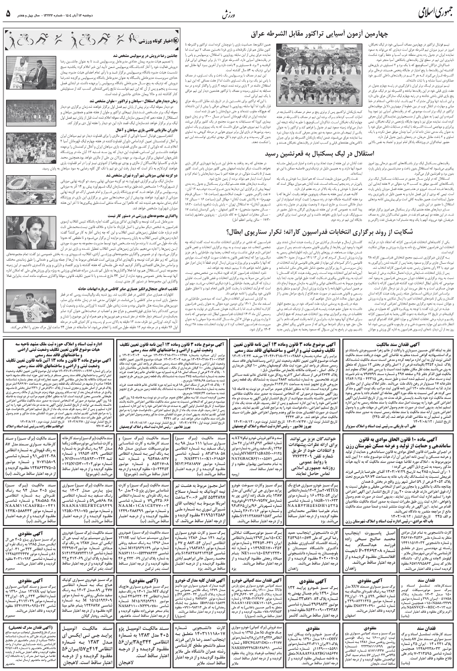 استقلال در ليگ بسکتبال به قعرنشين رسيد